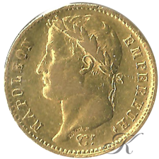 Afbeelding voor categorie 20 francs goud