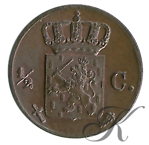 Afbeeldingen van ½ cent 1864