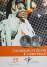 Afbeeldingen van 10 euro zilver proof 2005 25 Jaar Beatrix Jubileummunt