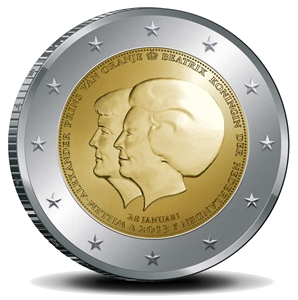 Afbeeldingen van 2 Euro Nederland 2013 "Troonswisseling" UNC