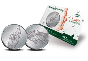 Afbeeldingen van Koningspenning 2014 - coincard