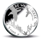Afbeeldingen van 5 euro zilver proof 2016 Wadden