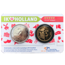 Afbeeldingen van Holland Coincard 2018 - coincard met gouden penning