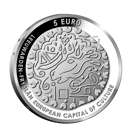 Afbeeldingen van 5 euro zilver proof 2018 Leeuwarden