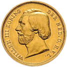 Afbeeldingen van Gouden Tientje 1850 ( RRR )