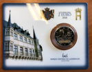 Afbeeldingen van 2 Euromunt 2018 Luxemburg met mmt Servaasbrug - constitutie